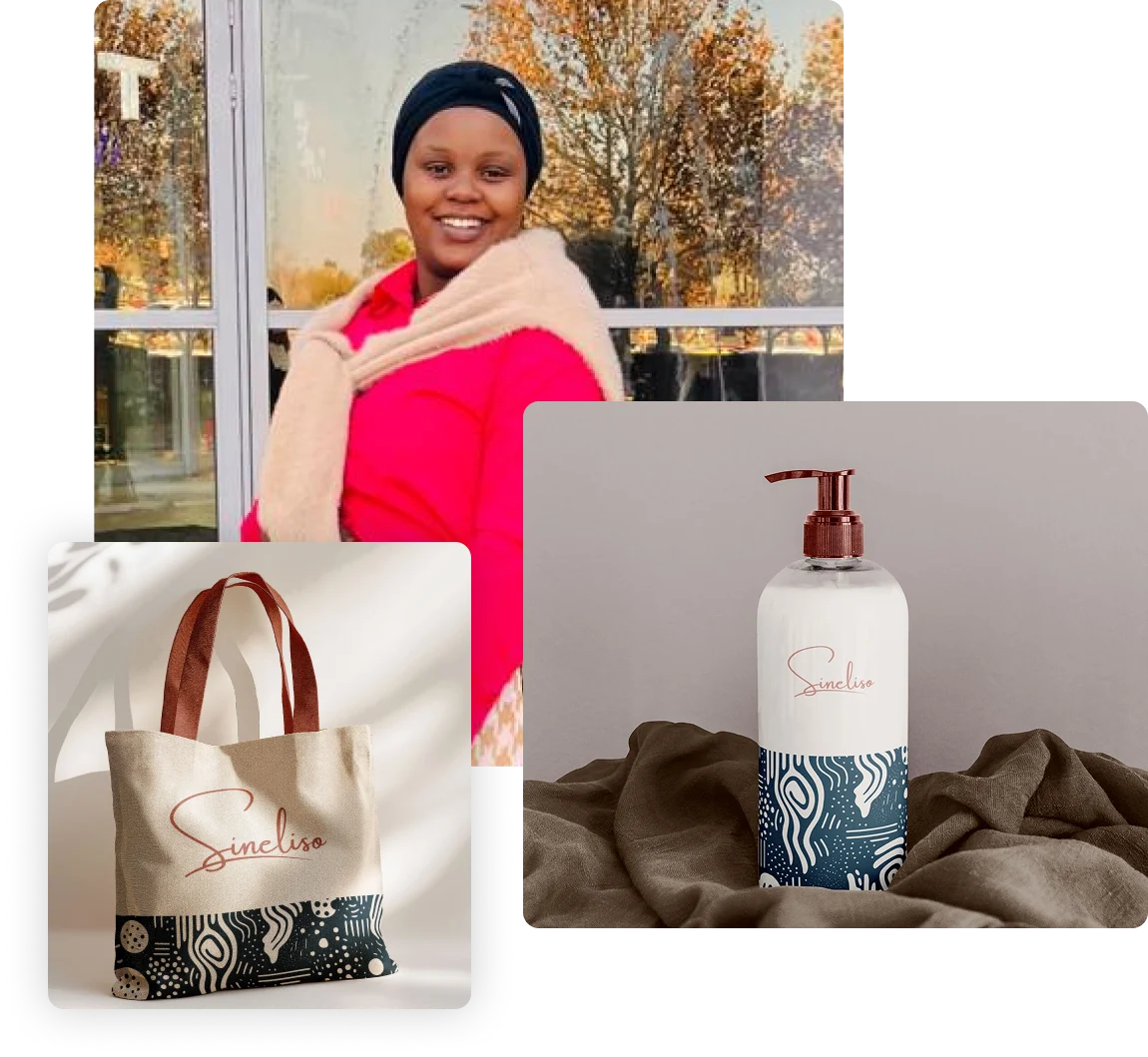 Logo design for driven women entrepreneurs in South Africa